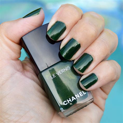 chanel army green nail polish|chanel nail polish.